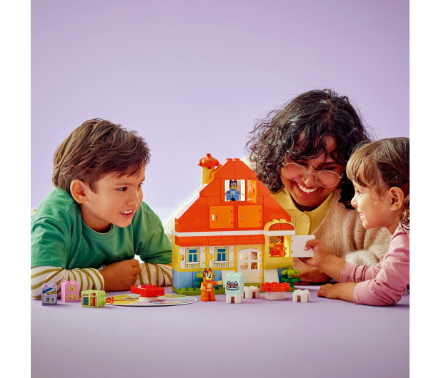 LEGO DUPLO Bluey Dom rodzinny Blue z grą pamięciową 10459 - 1331692 - zdjęcie 9